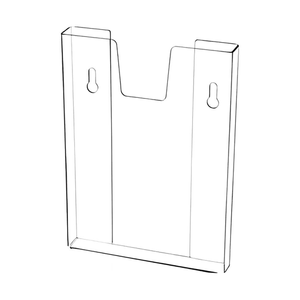 porta-catalogo-parede