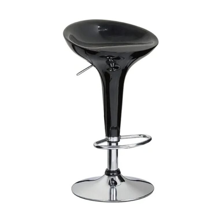Banqueta ABS(Bombo) Base Cromada para locação em eventos — Locseven SP