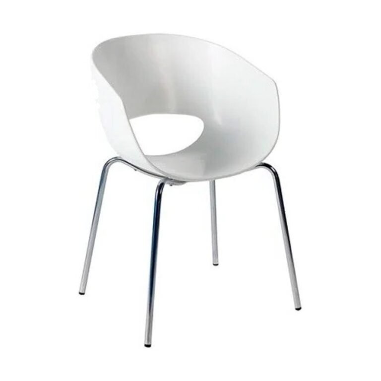 Cadeira Orbit Base Cromada para locação em eventos — Locseven SP