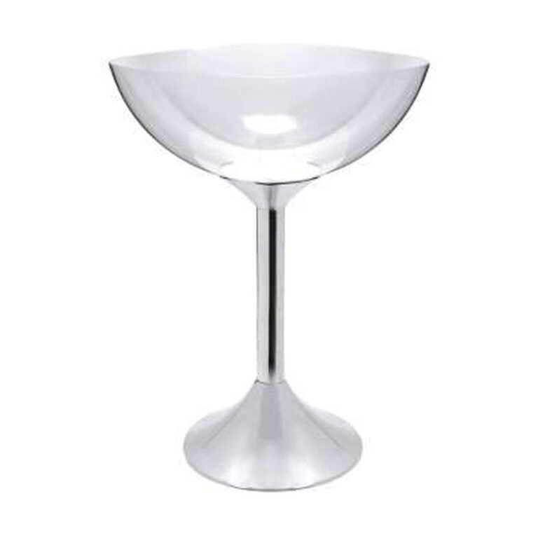 Champanheira pvc transparente (CH01) para locação em eventos — Locseven SP