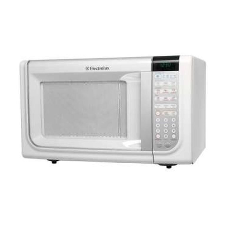 Microondas branco (MI01) para locação em eventos — Locseven SP